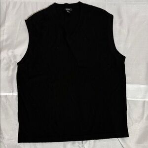 Alfani Black Sleeveless Sweater Vest